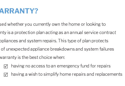 american home warranty service